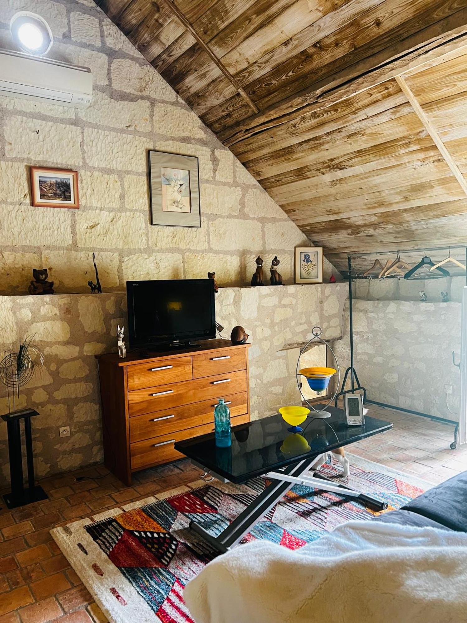 Chateau De La Thibaudiere - Chambre Du Tonneau Allonnes  Екстер'єр фото
