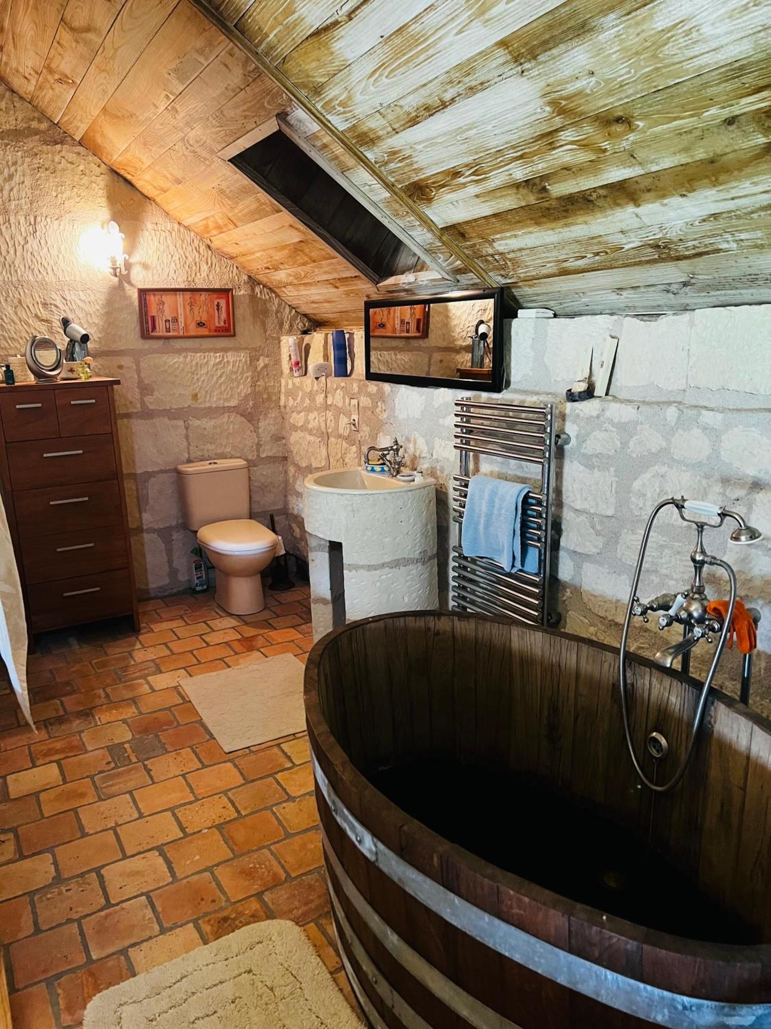 Chateau De La Thibaudiere - Chambre Du Tonneau Allonnes  Екстер'єр фото
