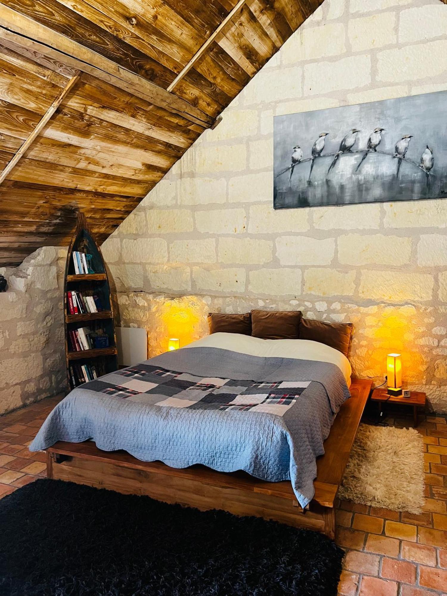 Chateau De La Thibaudiere - Chambre Du Tonneau Allonnes  Екстер'єр фото